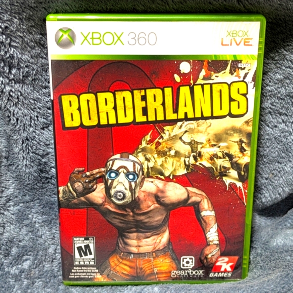 BORDERLANDS | Microsoft Xbox 360 Live | Complete Game In Box | VG+